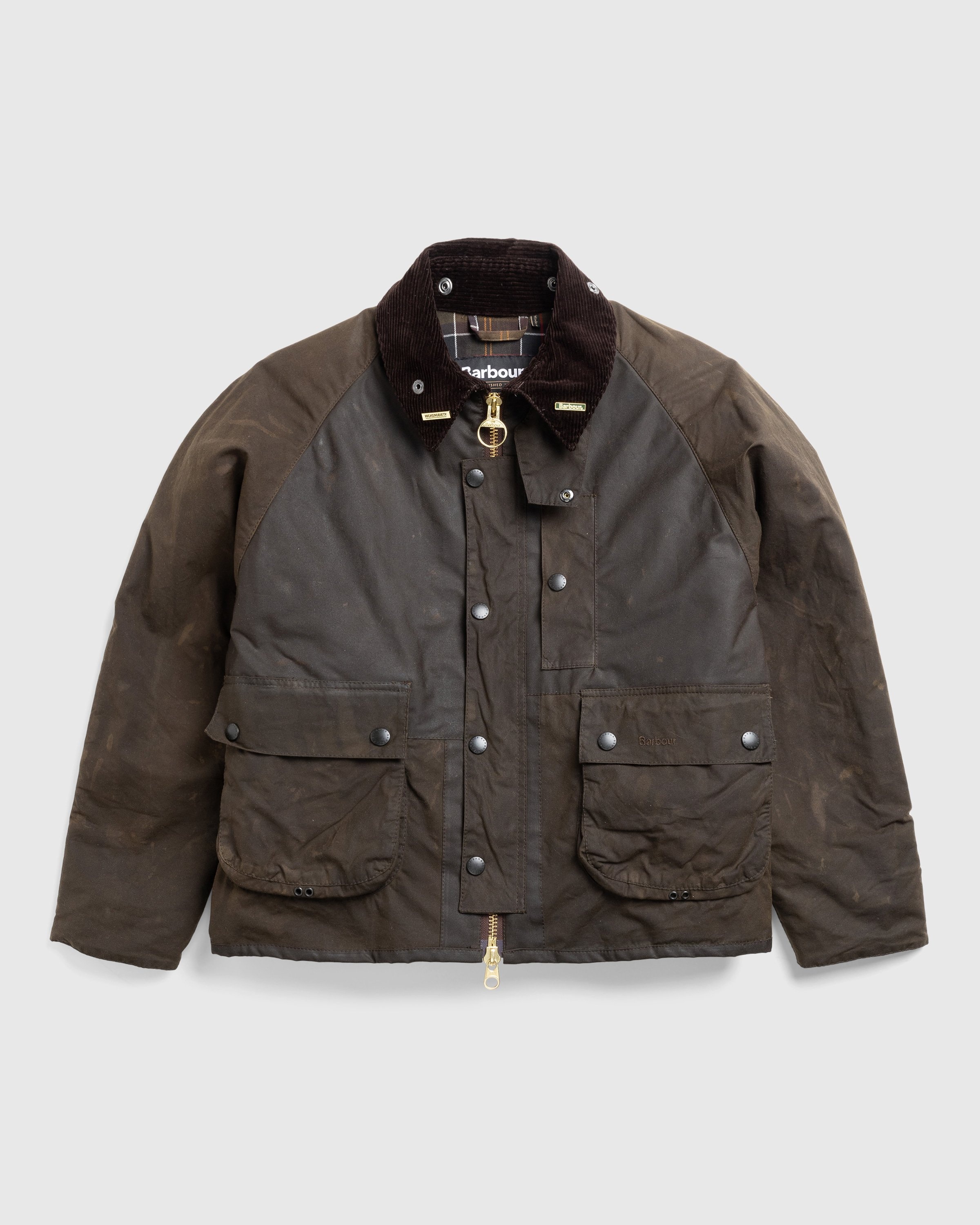 Barbour x Highsnobiety Re Loved Bedale Jacket Size 42 L Brown